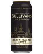 Mørk øldåse med Sullivans Nitro Pour Black Marble Stout